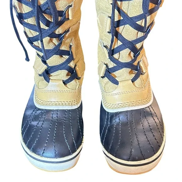 Sorel Tivoli High Women's Waterproof Snow Boots Lace Up Sherpa Lined Size 5.5 - Picture 9 of 16